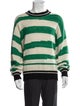 Isabel Marant Striped Crew Neck Pullover