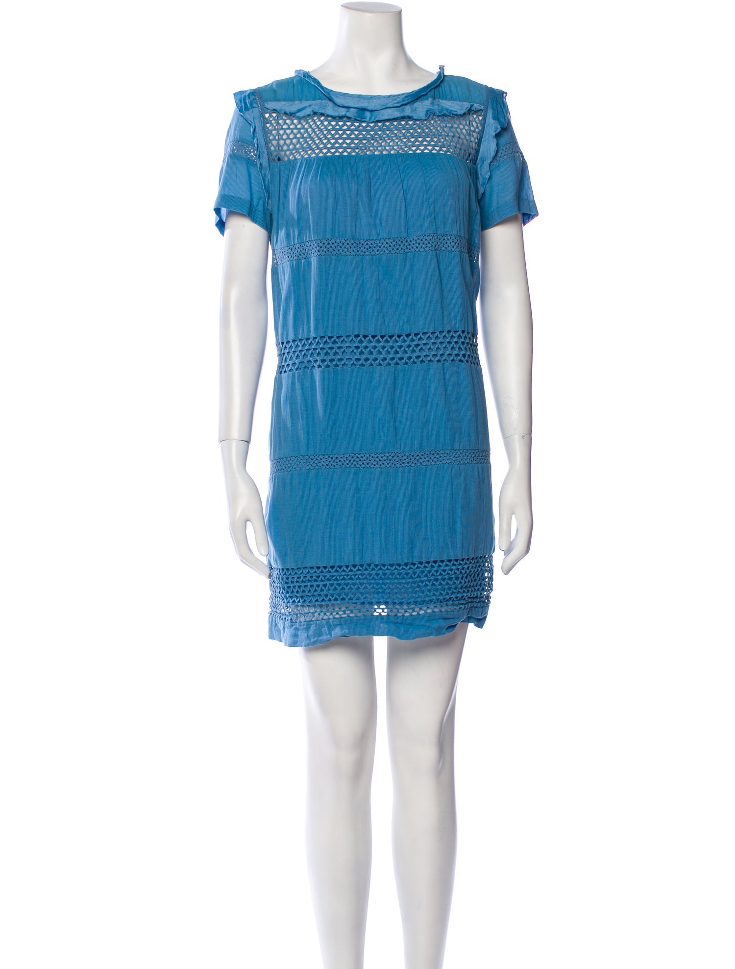 Isabel Marant Scoop Neck Mini Dress