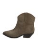 Isabel Marant Suede Western Boots