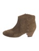 Isabel Marant Suede Western Boots