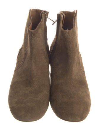 Isabel Marant Suede Western Boots