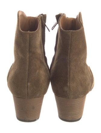 Isabel Marant Suede Western Boots