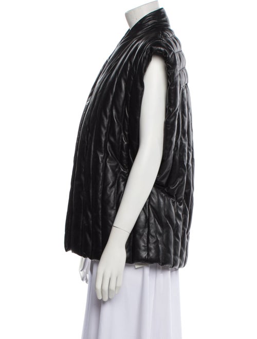 Isabel Marant Leather Striped Vest