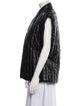 Isabel Marant Leather Striped Vest