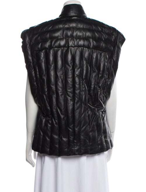 Isabel Marant Leather Striped Vest