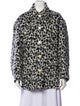 Isabel Marant Virgin Wool Animal Print Coat