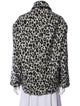 Isabel Marant Virgin Wool Animal Print Coat