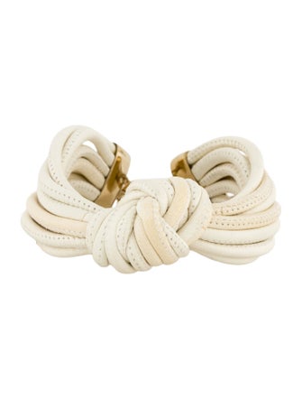 Isabel Marant Leather Knot Wrap Bracelet
