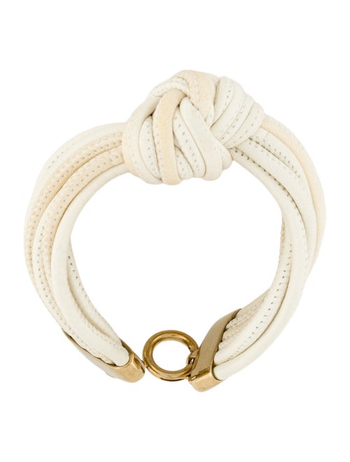 Isabel Marant Leather Knot Wrap Bracelet