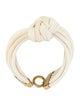 Isabel Marant Leather Knot Wrap Bracelet