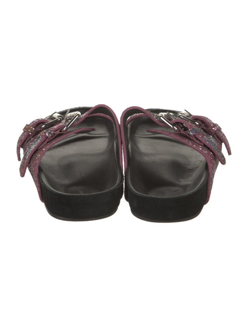 Isabel Marant Glitter Printed Slides