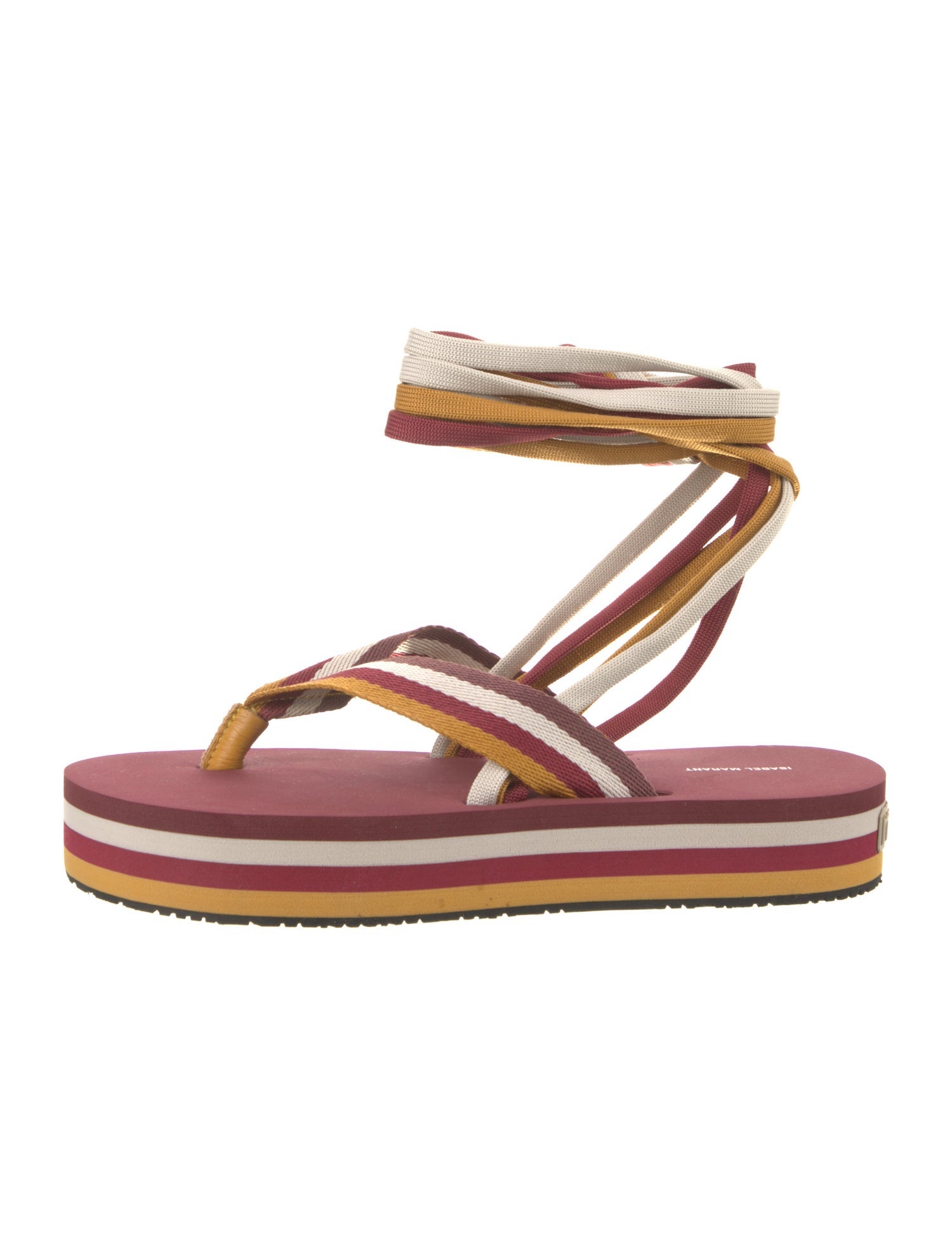 Isabel Marant Rubber Striped Sandals