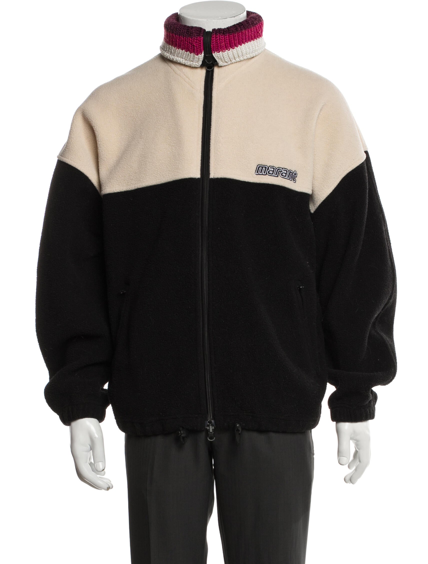 Isabel Marant Colorblock Pattern Windbreaker