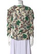 Isabel Marant Floral Print Bateau Neckline Blouse