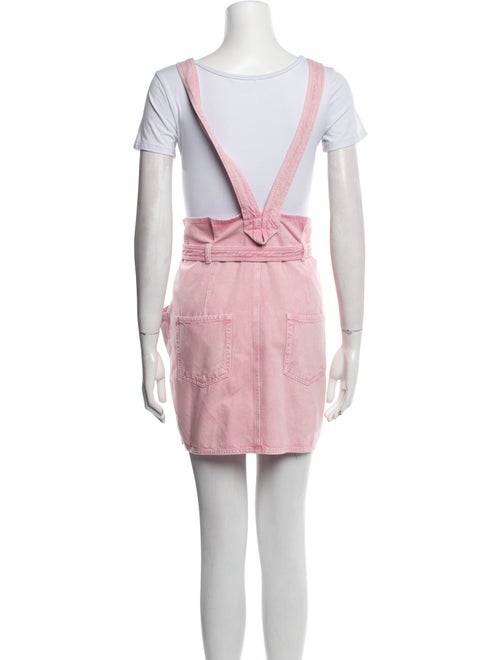 Isabel Marant Square Neckline Mini Dress