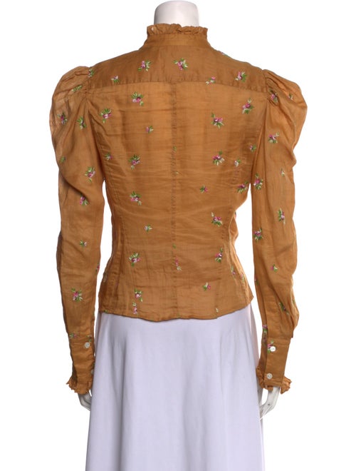 Isabel Marant Long Sleeve Button-Up Top