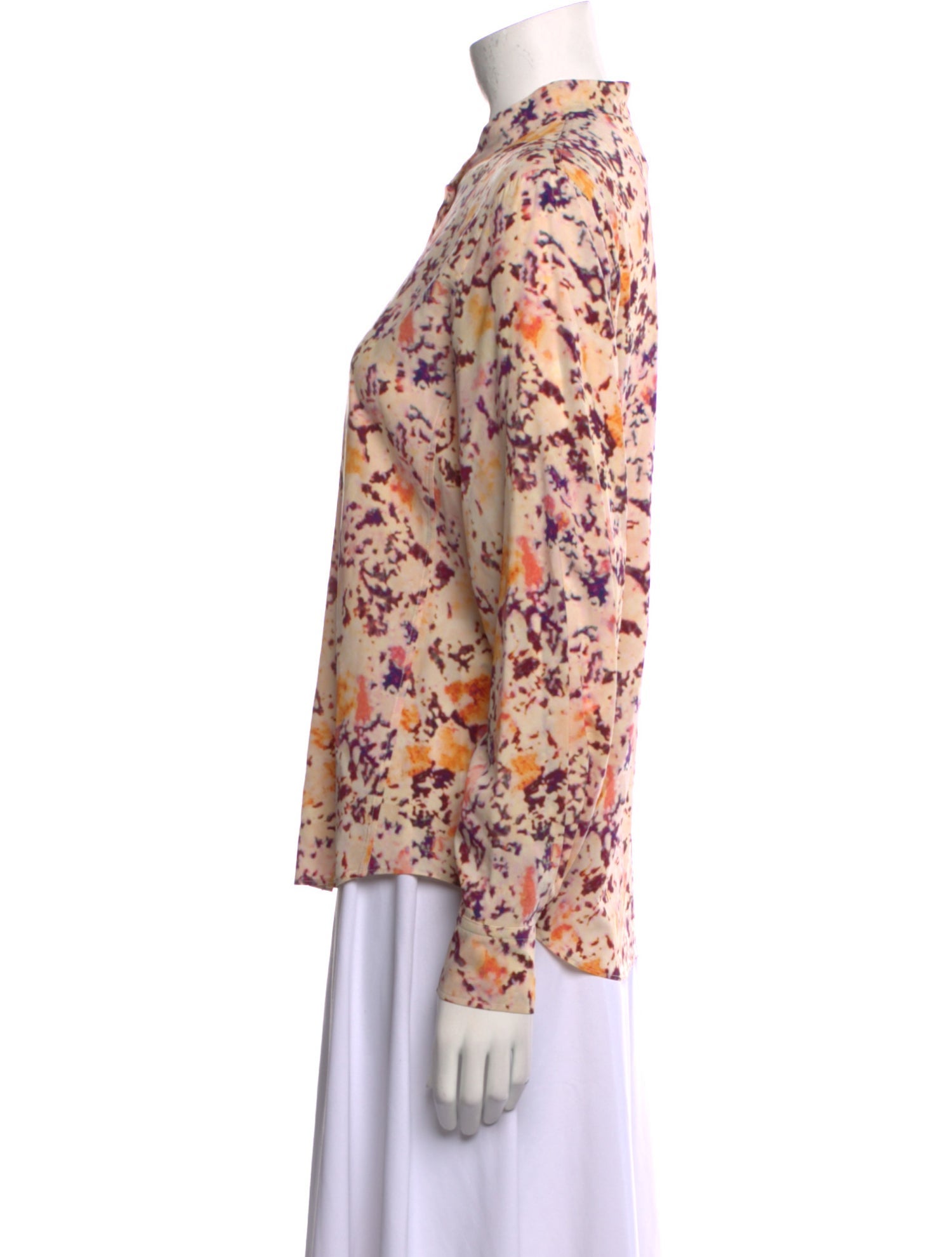 Isabel Marant Silk Floral Print Blouse