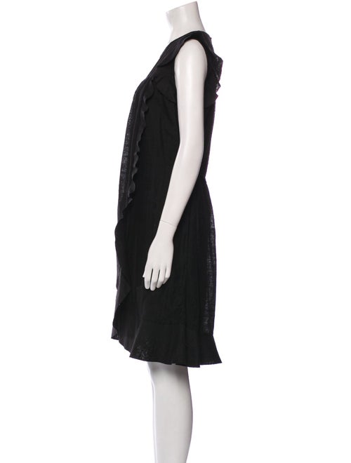 Isabel Marant Silk Ruffle Embellishment Nightgown