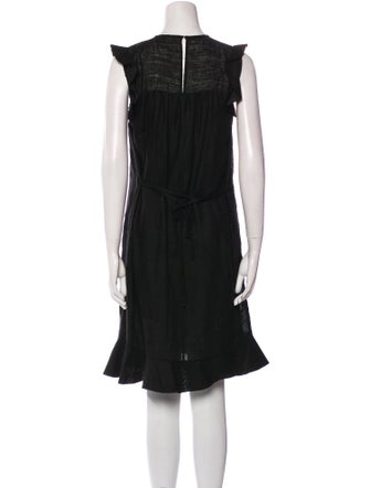 Isabel Marant Silk Ruffle Embellishment Nightgown