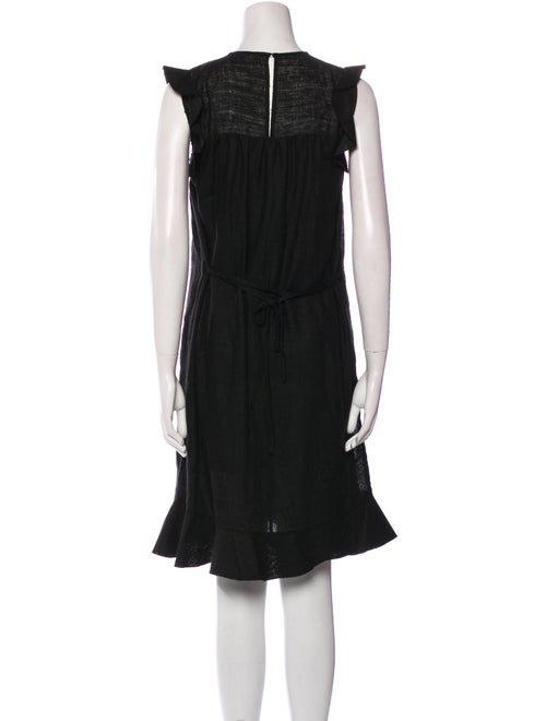Isabel Marant Silk Ruffle Embellishment Nightgown
