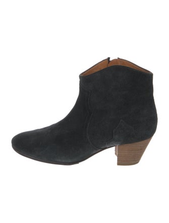 Isabel Marant Suede Western Boots