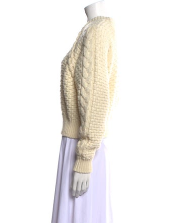 Isabel Marant Virgin Wool Crew Neck Sweater