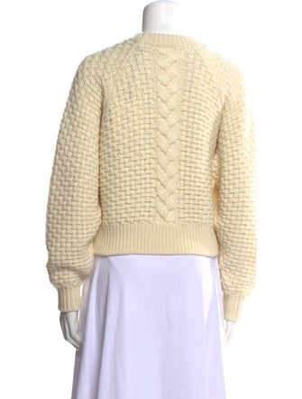 Isabel Marant Virgin Wool Crew Neck Sweater