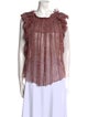 Isabel Marant Silk Printed Blouse