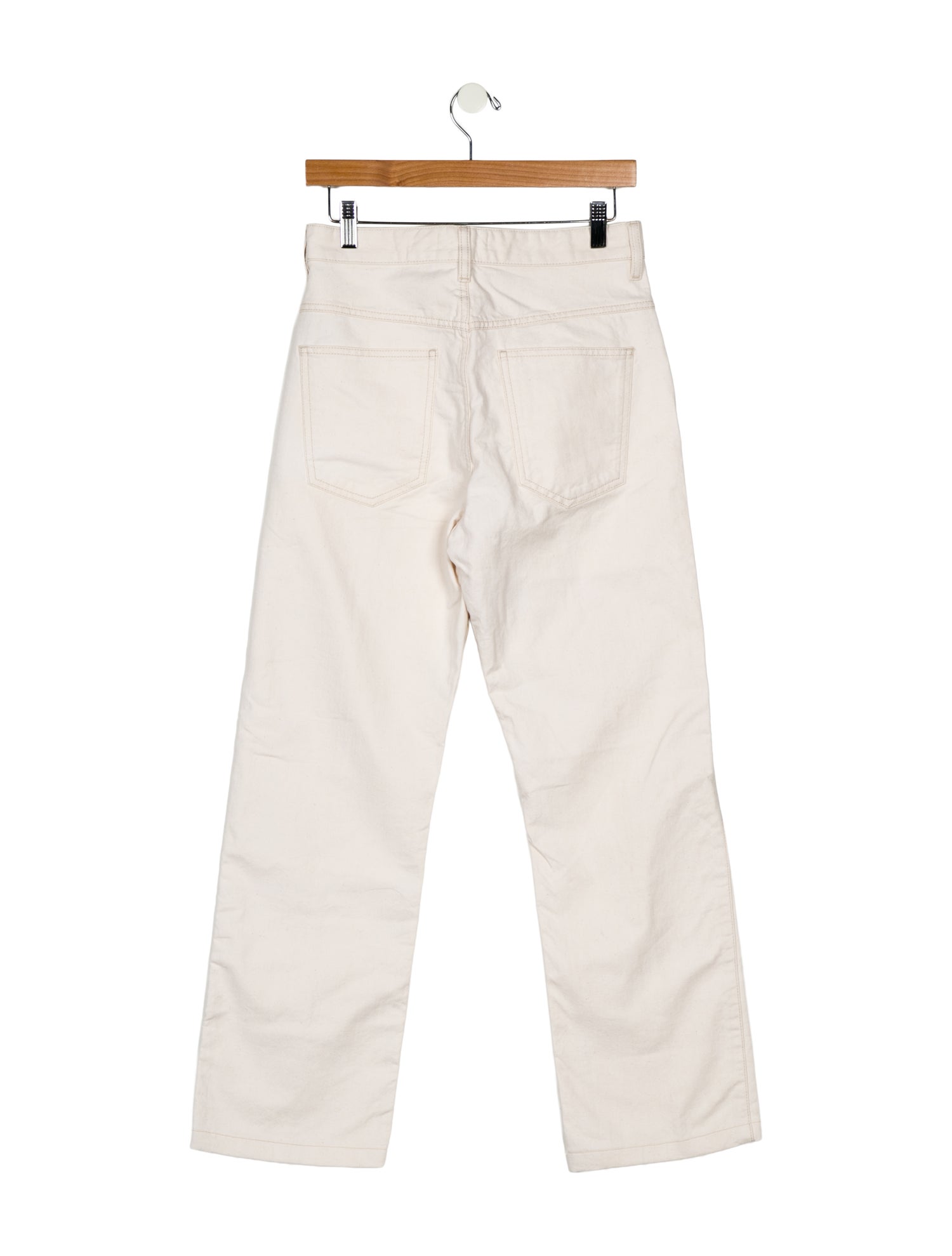 Isabel Marant High-Rise Straight Leg Jeans