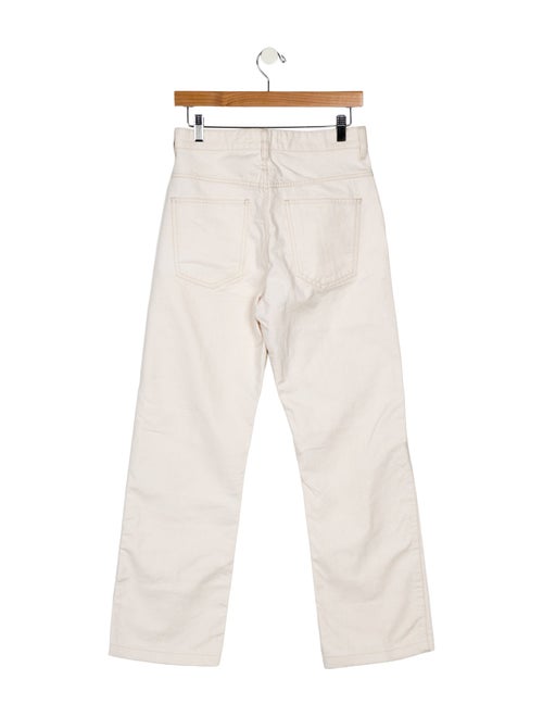 Isabel Marant High-Rise Straight Leg Jeans