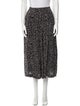 Isabel Marant Printed Midi Length Skirt