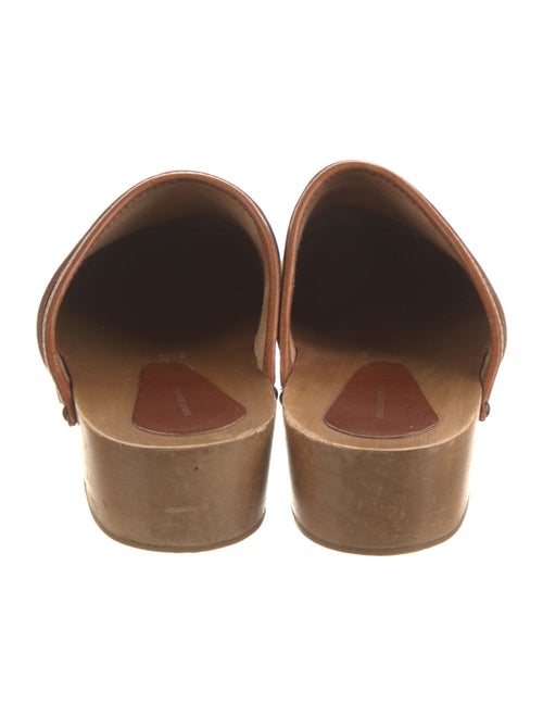 Isabel Marant Leather Studded Accents Mules