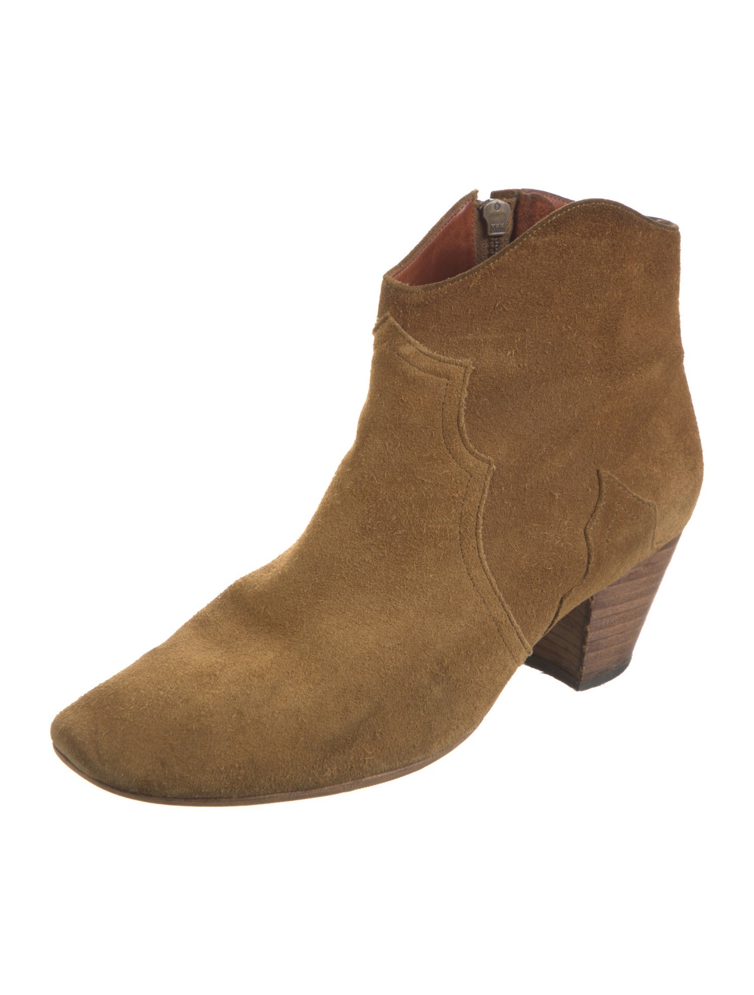 Isabel Marant Suede Western Boots