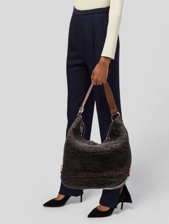 Isabel Marant Raffia Hobo