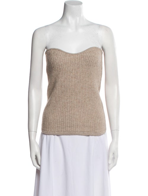 Isabel Marant Wool Strapless Top