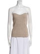 Isabel Marant Wool Strapless Top