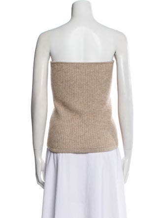 Isabel Marant Wool Strapless Top