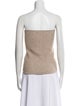 Isabel Marant Wool Strapless Top