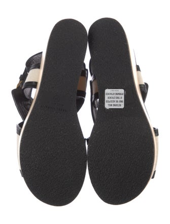 Isabel Marant Colorblock Pattern Slingback Sandals