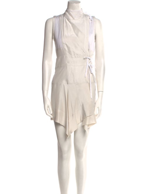 Isabel Marant Mock Neck Knee-Length Dress