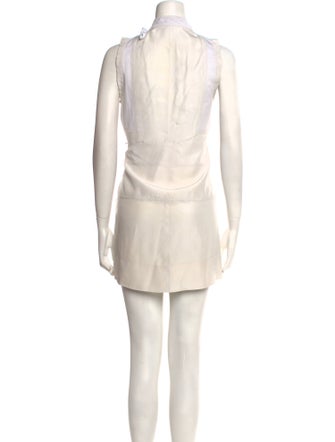 Isabel Marant Mock Neck Knee-Length Dress