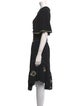 Isabel Marant Crew Neck Knee-Length Dress