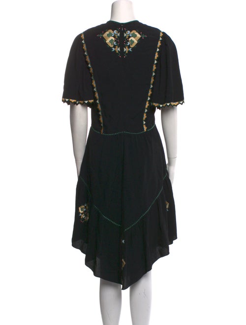 Isabel Marant Crew Neck Knee-Length Dress