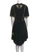 Isabel Marant Crew Neck Knee-Length Dress