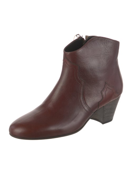 Isabel Marant Leather Western Boots