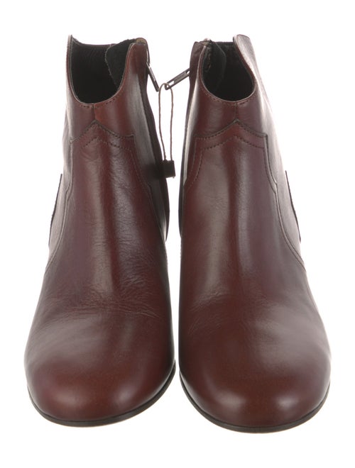Isabel Marant Leather Western Boots