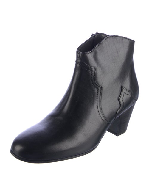 Isabel Marant Leather Western Boots