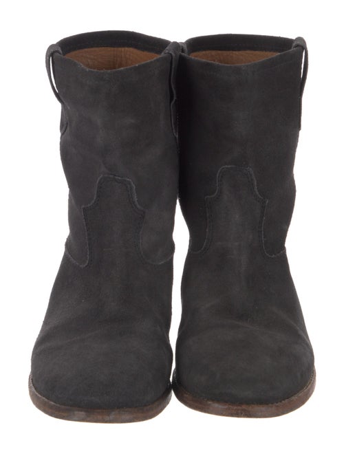 Isabel Marant Suede Moto Boots