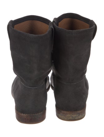 Isabel Marant Suede Moto Boots