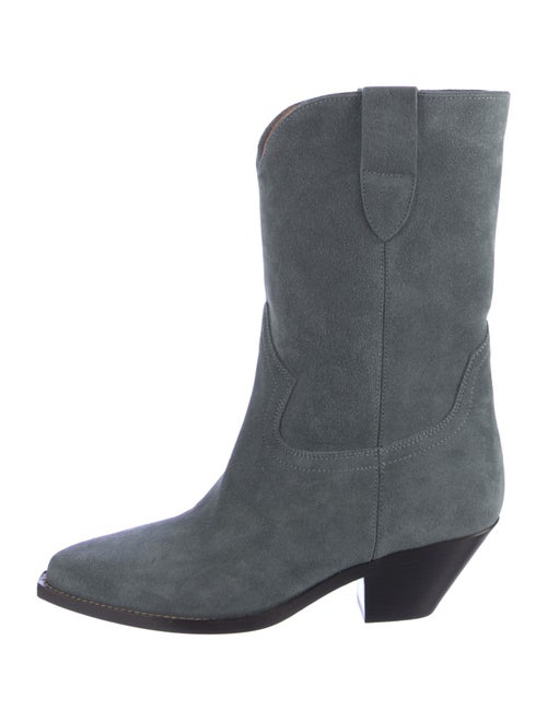 Isabel Marant Suede Western Boots